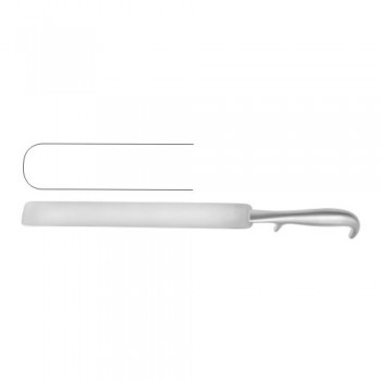 Abdominal Spatula Stainless Steel, 41 cm - 16" Blade Width 60 mm